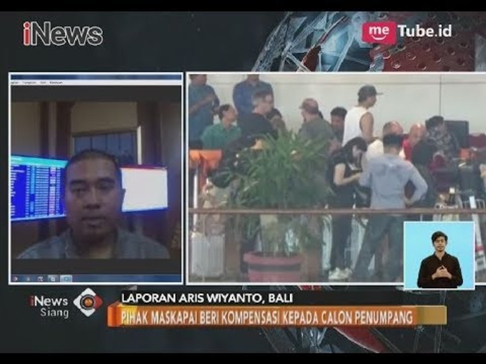 Kondisi Bandara Ngurah Rai Terkait Perpanjangan Penutupan Bandara - iNews Siang 28/11