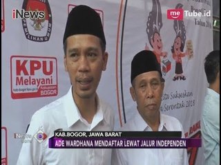 Ade Wardhana Resmi Daftarkan Diri Sebagai Calon Bupati Bogor - iNews Sore 28/11