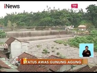 Download Video: Aliran Lahar Dingin Gunung Agung Sudah Sampai Sungai Tukad Unda, Klungkung - iNews Siang 27/11