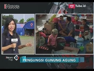 Kondisi Pengungsi Gn. Agung di Tempat Penampungan Gor Swecapura Bali - iNews Pagi 28/11