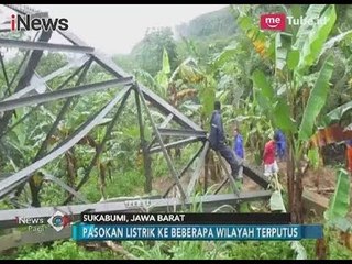 Sebuah Tower Sutet di Sukabumi Roboh Setelah Dilanda Hujan & Angin Kencang - iNews Pagi 29/11