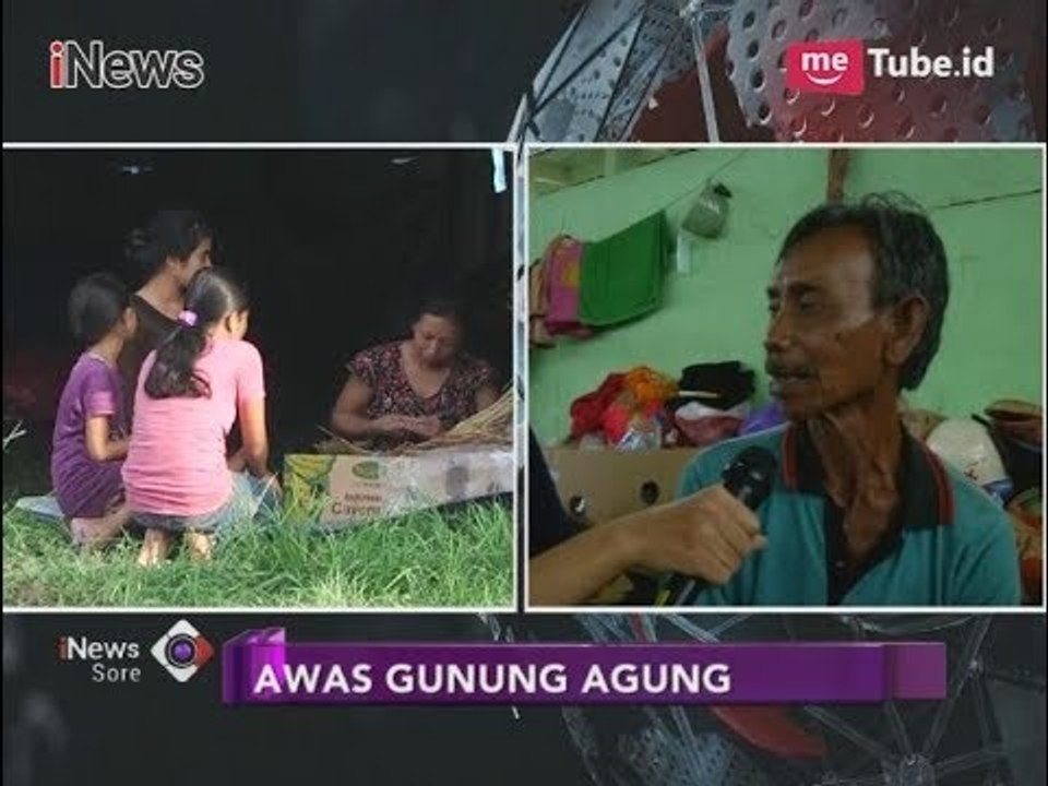 Kondisi Terkini Posko Pengungsi Erupsi Gunung Agung - iNews Sore 28/11