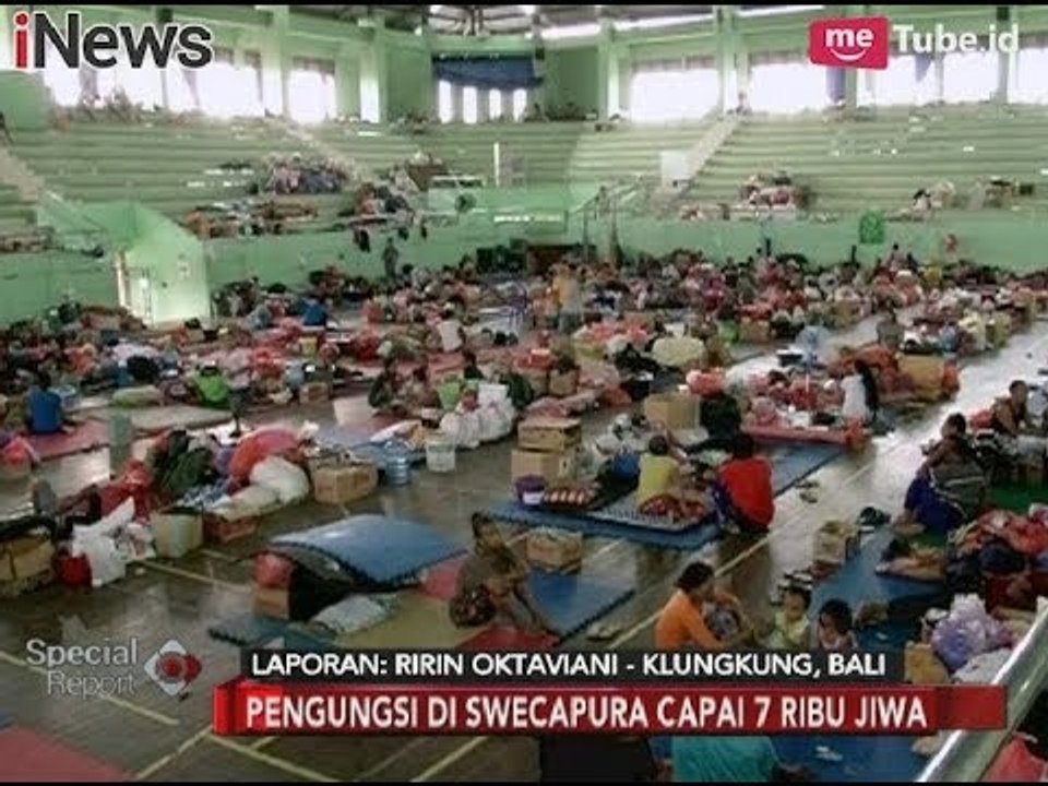 Sebagian Besar Pengungsi Gn. Agung Mengeluhkan Sakit Flu, Batuk & Demam - Special Report 29/11