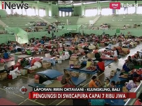 Sebagian Besar Pengungsi Gn. Agung Mengeluhkan Sakit Flu, Batuk & Demam - Special Report 29/11