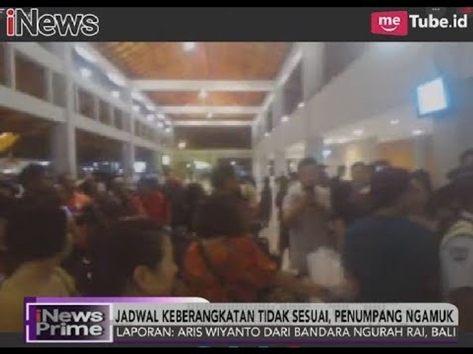 Bandara Ngurah Rai Kembali Dibuka, Penumpang Pesawat Saling Berebut Masuk - iNews Prime 29/11