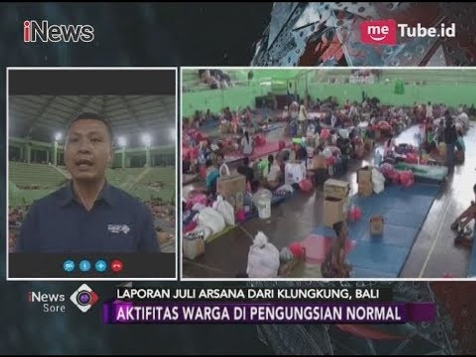Kondisi Terkini Posko Pengungsian Gunung Agung - iNews Sore 24/11