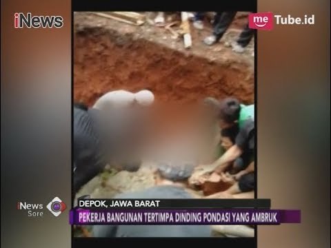 Dramatis!! Inilah Detik-detik Proses Evakuasi Pekerja yang Tertimpa Dinding - iNews Sore 30/11