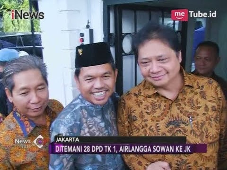 Diduga Bahas Munaslub Partai Golkar, Airlangga Kunjungi JK - iNews Sore 30/11