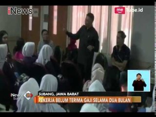Belum Diberikan Gaji Selama 2 Bulan, 150 Pekerja RS Mekar Arum Mogok Kerja - iNews Siang 01/12