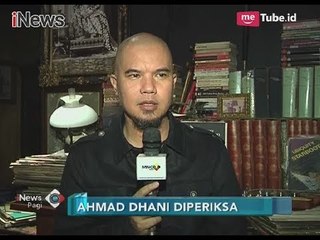 Keterangan Ahmad Dhani Terkait Kasus Ujaran Kebencian yang Dilakukannya - iNews Pagi 01/12
