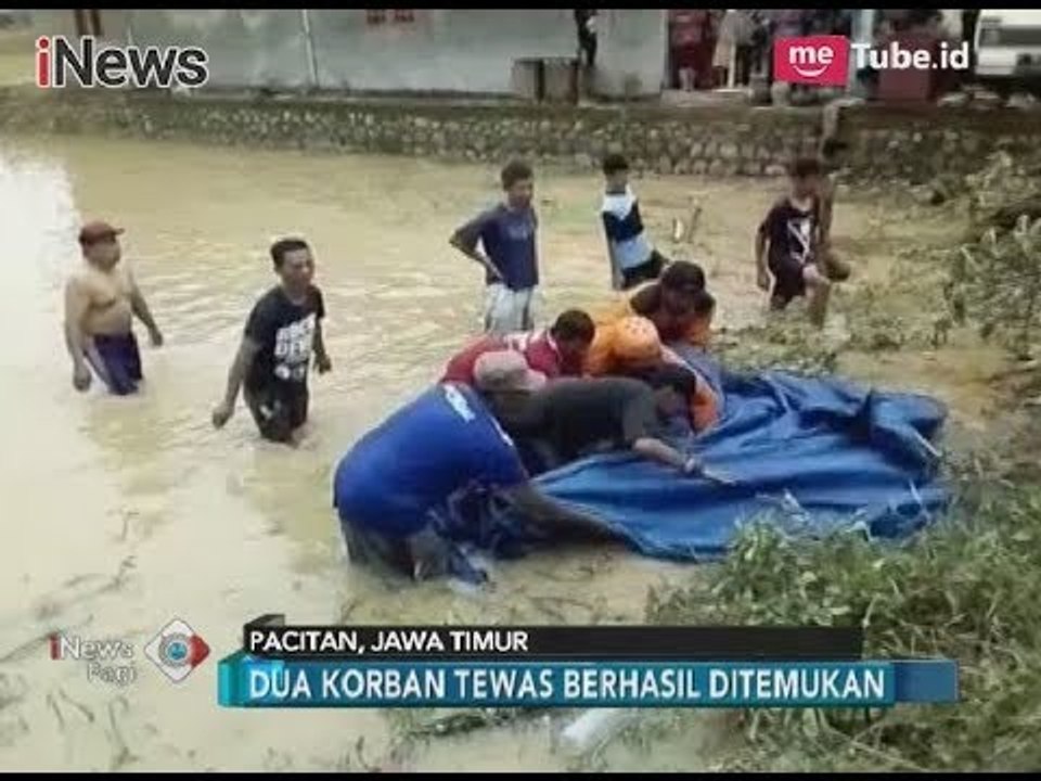 2 Jenazah Relawan Korban Terseret Arus Banjir di Pacitan Berhasil Ditemukan - iNews Pagi 01/12