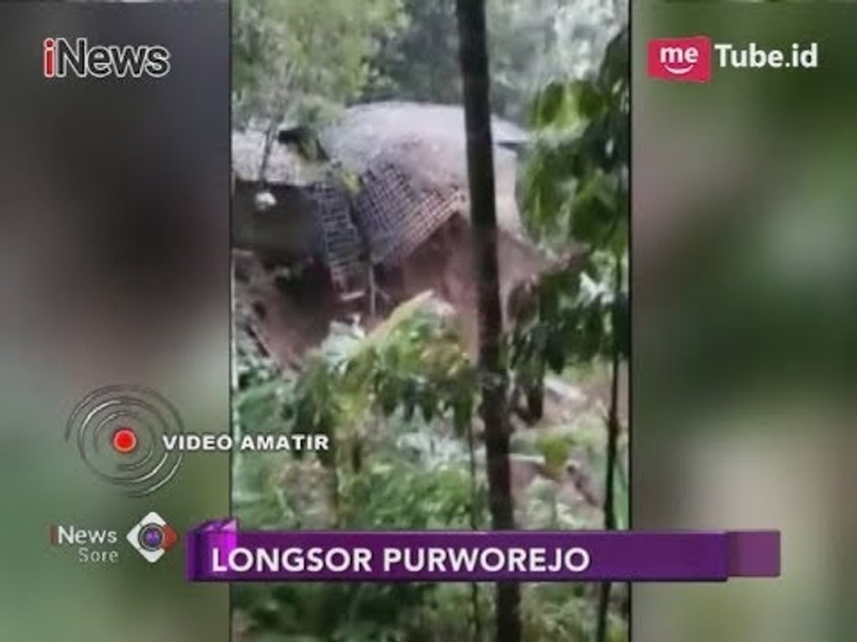 Detik-detik Terjadinya Longsor di Purworejo - iNews Sore 01/12