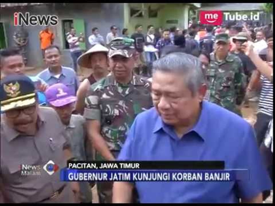 SBY & Keluarga Kunjungi Korban Banjir dan Memberikan Bantuan Sembako - iNews Malam 01/12