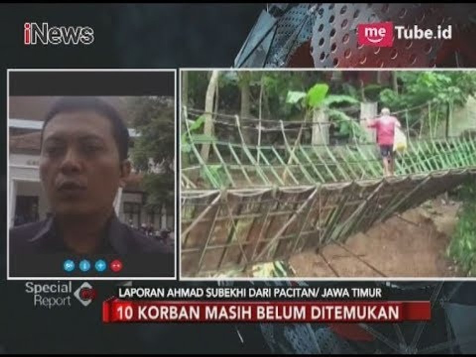 10 Korban Banjir Bandang di Pacitan Masih Belum Ditemukan - Special Report 01/12