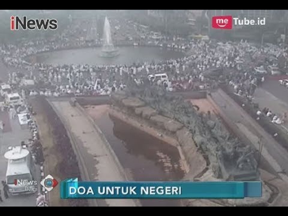 Kawasan Bundaran Patung Kuda Dipadati Warga yang Ingin Ikut Acara di Monas - iNews Pagi 02/12