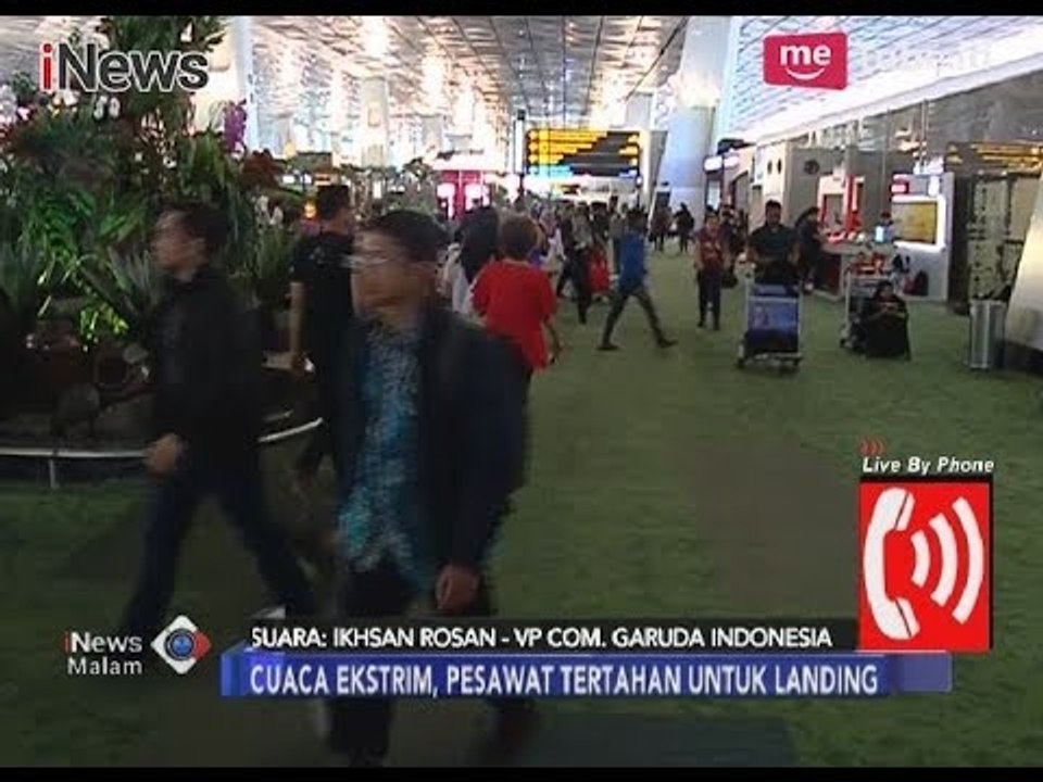 Keterangan Pihak Maskapai Garuda Indonesia Terkait Penundaan Penerbangan - iNews Malam 01/12