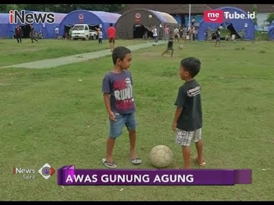 Informasi Aktifitas Para Pengungsi Erupsi Gunung Agung di Gor Swecapura - iNews Sore 02/12