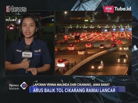 Arus Balik Libur Panjang di GTO Cikarang Ramai Lancar - iNews Malam 03/12