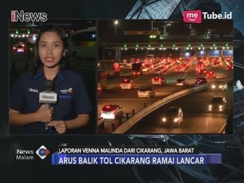 Arus Balik Libur Panjang di GTO Cikarang Ramai Lancar - iNews Malam 03/12