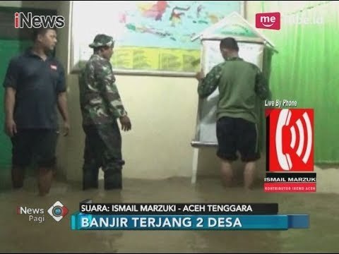 Tanggul Jebol, Banjir Terjang 2 Desa di Aceh Tenggara - iNews Pagi 04/12