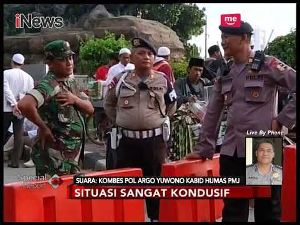 Keterangan Kombes Pol Argo Yuwono Terkait Pengamanan Acara di Monas - Special Report 02/12