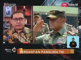 Presiden Jokowi Usulkan Pergantian Panglima TNI ke DPR - iNews Siang 04/12