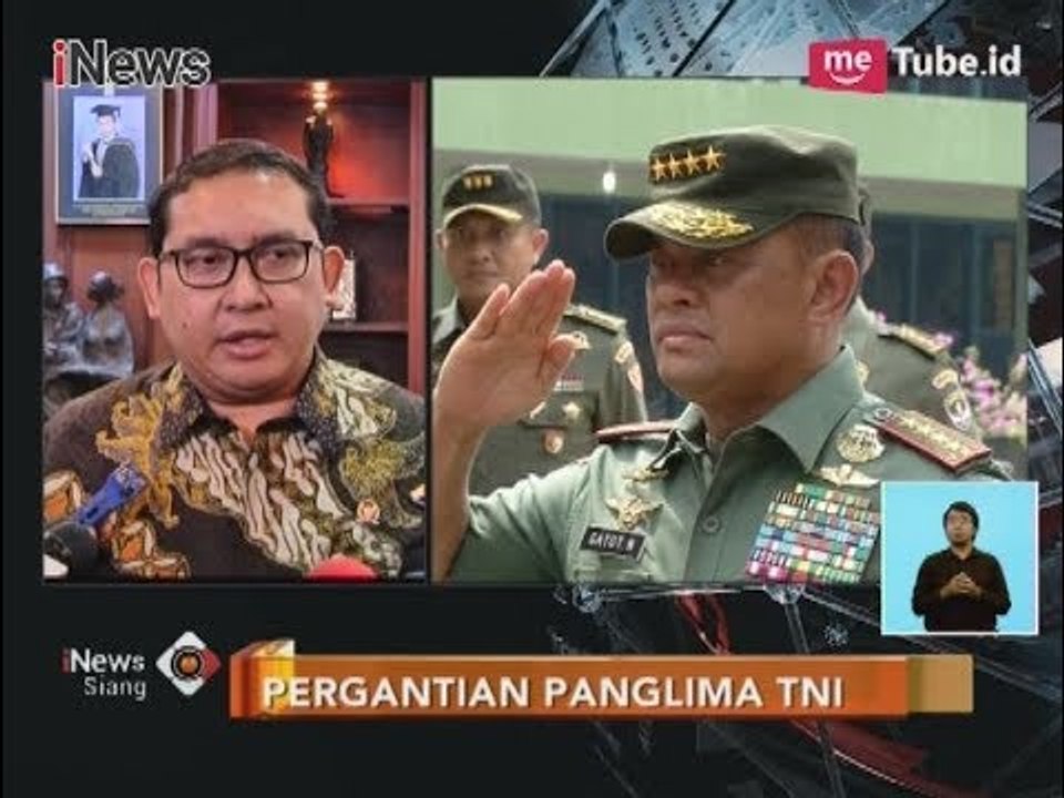 Presiden Jokowi Usulkan Pergantian Panglima TNI ke DPR - iNews Siang 04/12