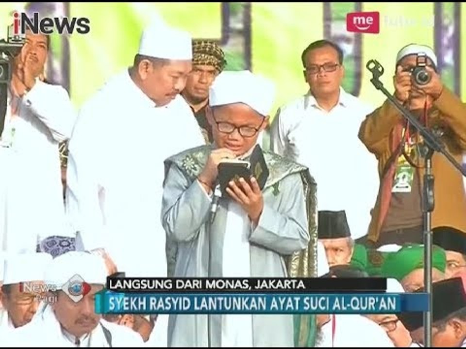 [Haru] Syekh Rasyid Melantunkan Ayat Suci Al-Quran Sambil Menangis - iNews Pagi 02/12