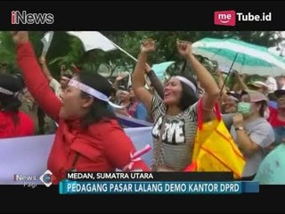 Descargar video: Tuntut Pembangunan Pasar Kampung Lalang, Pedagang Demo di Depan DPRD Medan - iNews Pagi 05/12