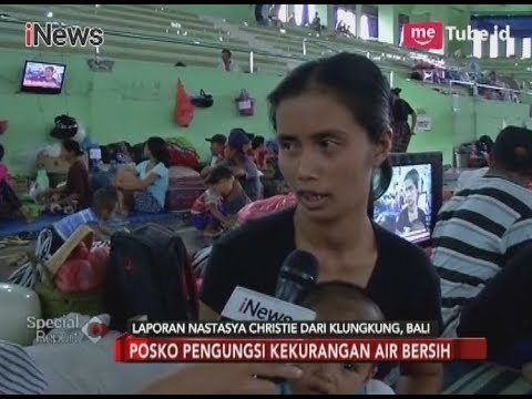Posko Pengungsi di Gor Swecapura Kekurangan Air Bersih - Special Report 01/12