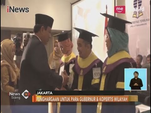 APTISI Award Diberikan Kepada Para Gubernur & Kopertis Wilayah - iNews Siang 05/12