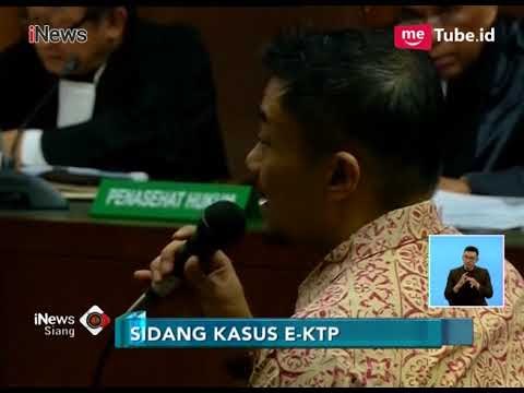 Saksi Sidang Setnov, Charles Susanto Sempat Ditanyakan Produk Kartu Indentitas - iNews Siang 22/01