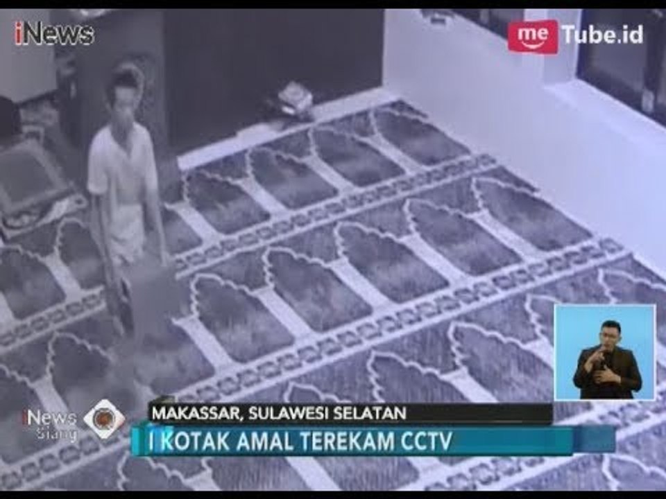 Aksi Pencuri Kotak Amal Masjid di Makassar Terekam CCTV - iNews Siang 22/01