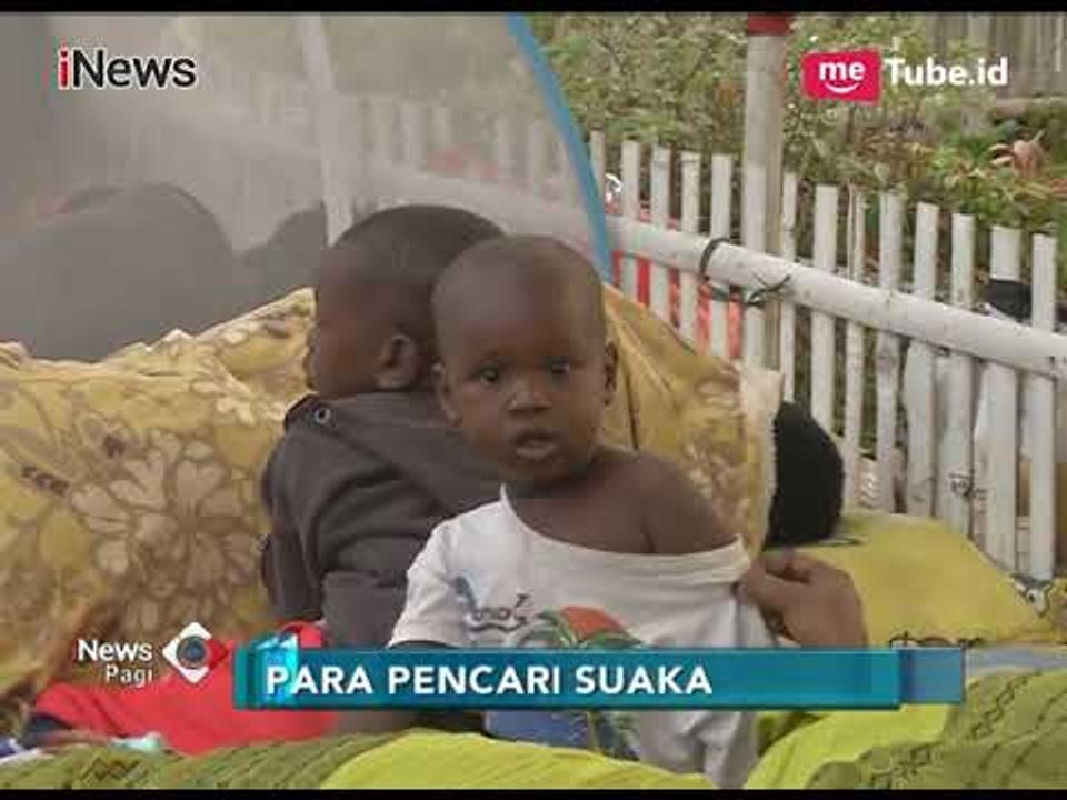 Terlantar, Para Pencari Suaka Dirikan Tenda di Trotoar Kalideres - iNews Pagi 20/01