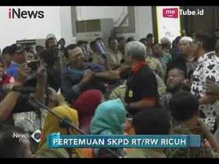 Ricuh, Seorang Warga Membuat Kericuhan Saat Pertemuan SKPD RT/RW - iNews Pagi 06/12