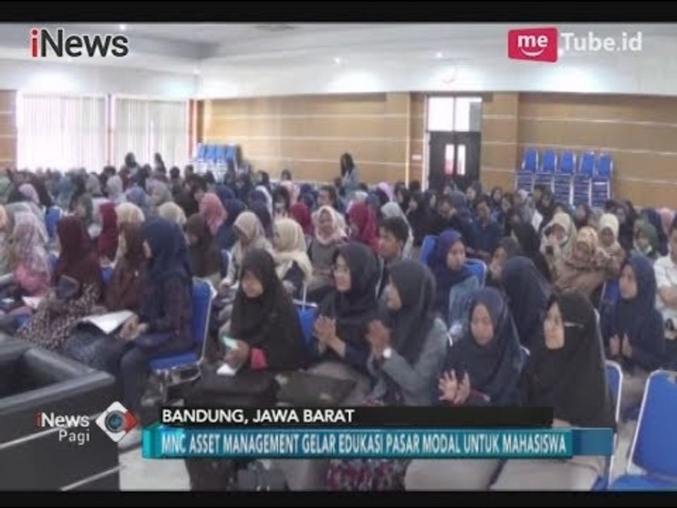 MNC Asset Management Gelar Edukasi Pasar Modal Untuk Mahasiswa - iNews Pagi 08/12