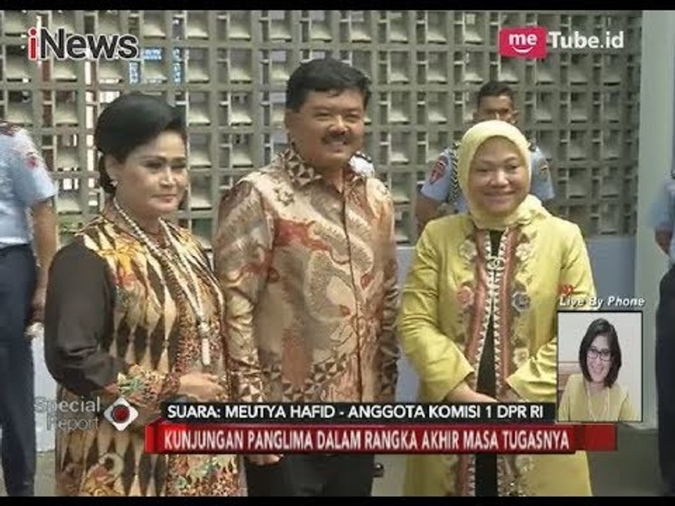 Anggota Komisi I DPR Berikan Keterangan Usai Sarapan Bersama Hadi Tjahjanto - Special Report 07/12