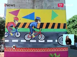 Sambut Asian Games 2018, Mural Karya Pelajar Terpampang di Jalan Layang Ibukota - iNews Siang 06/12