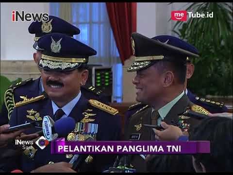 Pernyataan Marsekal Hadi Tjahjanto & Gatot Nurmantyo Pasca Pelantikan - iNews Sore 08/12