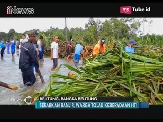 Timbulkan Bencana, Warga Bangka Belitung Tolak Keberadaan HTI - iNews Pagi 09/12