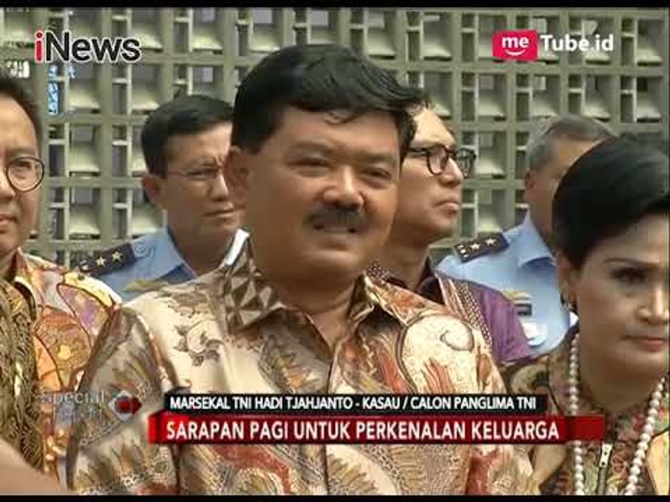 Keterangan Marsekal Hadi Tjahjanto Setelah Beramah Tamah dengan Komisi I DPR - Special Report 07/12