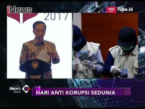 Presiden Jokowi Meresmikan Pembukaan Hari Anti Korupsi - iNews Sore 11/12