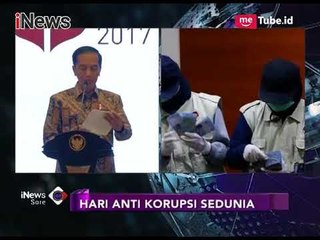 Presiden Jokowi Meresmikan Pembukaan Hari Anti Korupsi - iNews Sore 11/12