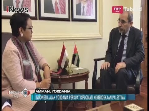 Bertemu Menlu Yordania, Menlu Retno Bahas Isu Palestina - iNews Pagi 12/12