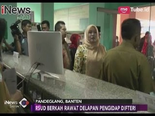 Скачать видео: Merebak Wabah Difteri, Bupati Banten Sidak Kondisi Pelayanan Rumah Sakit - iNews Sore 12/12