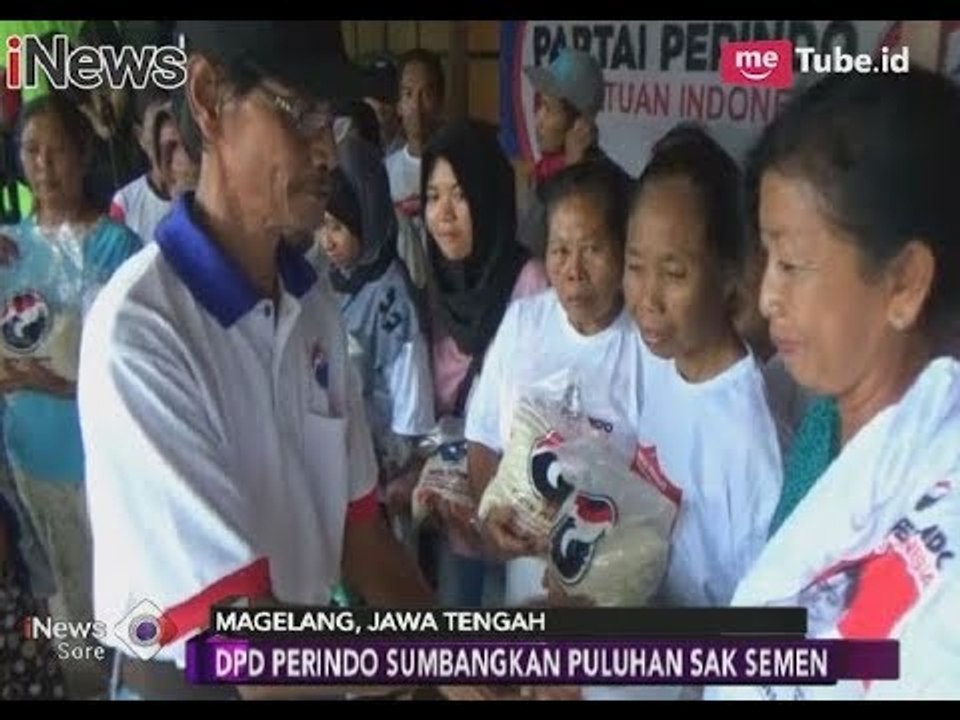 Bukti Nyata Peduli Warga, Perindo Terus Berikan Bantuan & Bakti Sosial - iNews Sore 12/12
