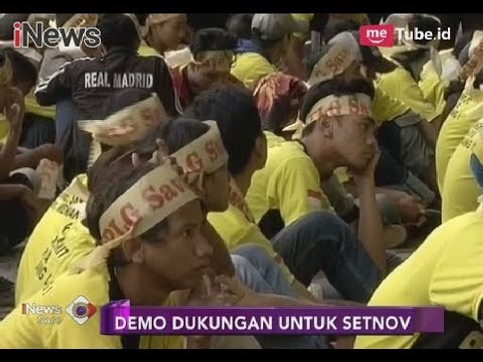 Setya Novanto Masih Memiliki Pendukung Saat Menjalani Sidang Tipikor - iNews Sore 13/12