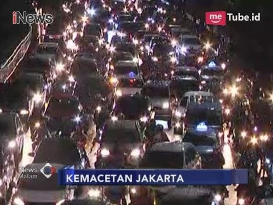 Pasca Hujan Deras, Kemacetan di Ibukota Semakin Parah - iNews Malam 12/12