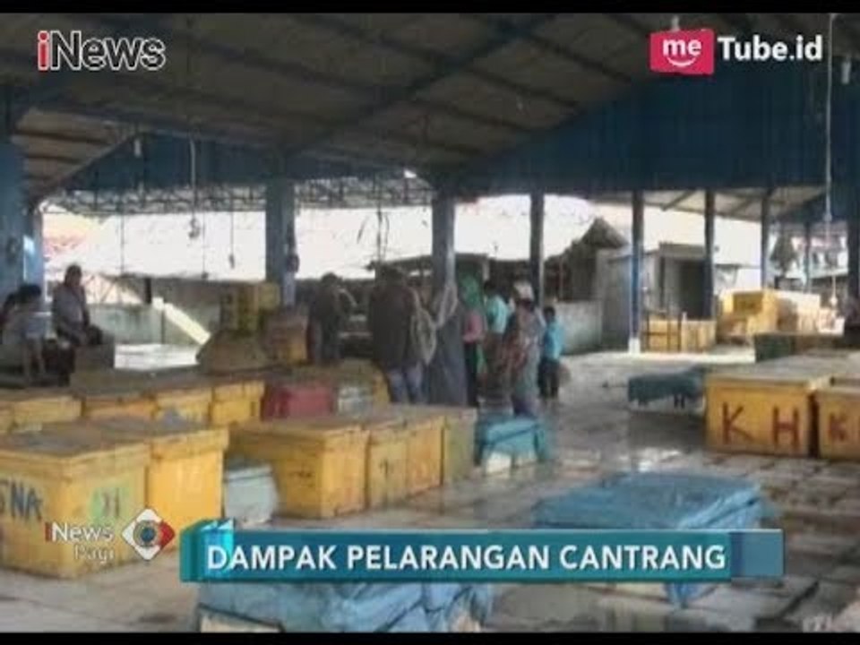 Dampak Pelarangan Cantrang, Tempat Pelelangan Ikan Terlihat Sepi - iNews Pagi 14/12