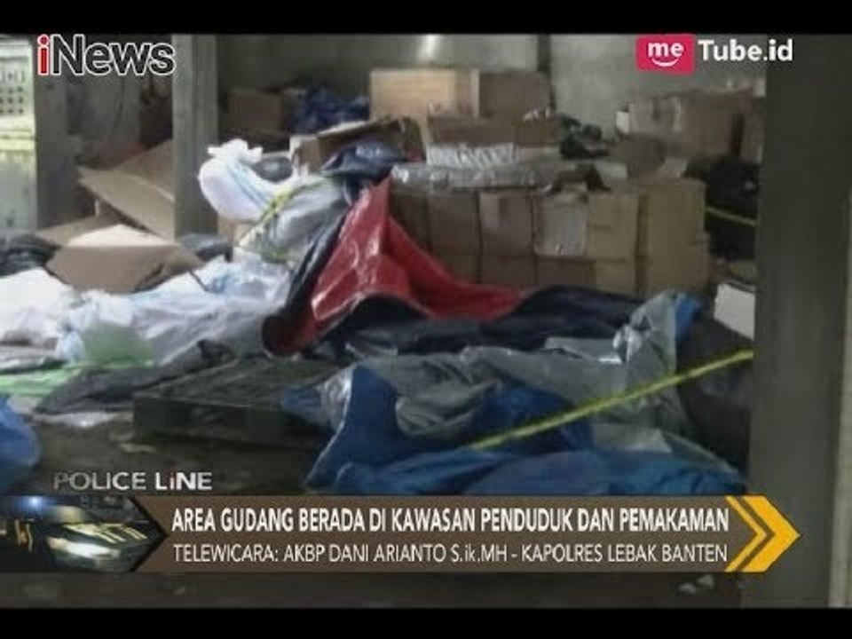 Kapolres Lebak Banten Masih Mengejar PelakuTerkait Penggrebekan Gudang PCC - Police Line 15/12
